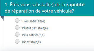 Capture d'écran de l'application