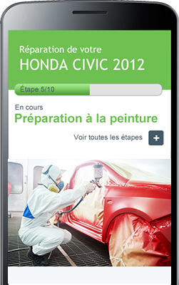 Capture d'écran de l'application