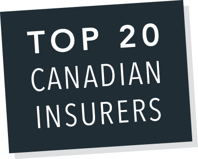 Top 20 Canadian insurers