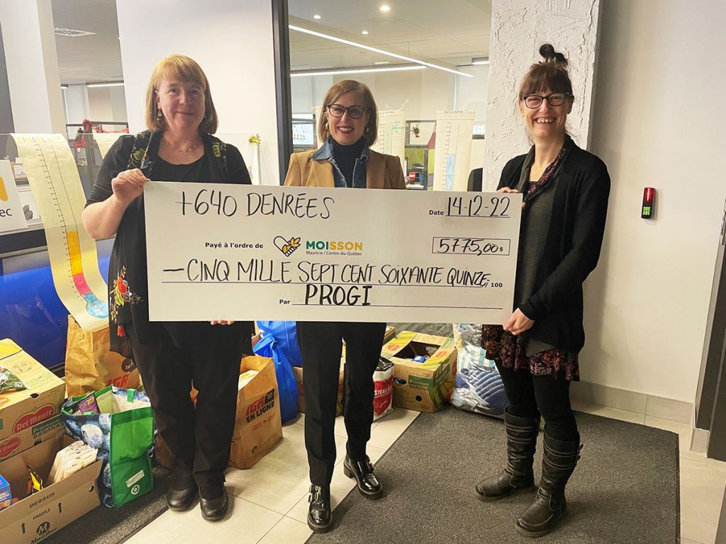 Progi and the Progicians give more than 640 food items and $5,775 to ...